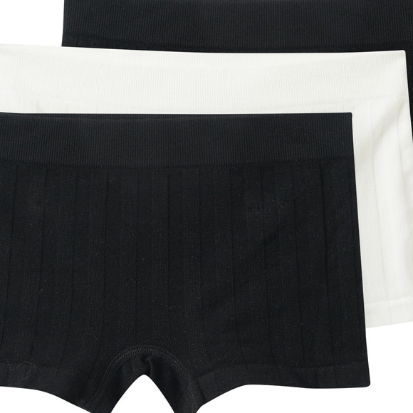 Yigga 3 Mädchen Seamless-Pantys mit Rippstruktur