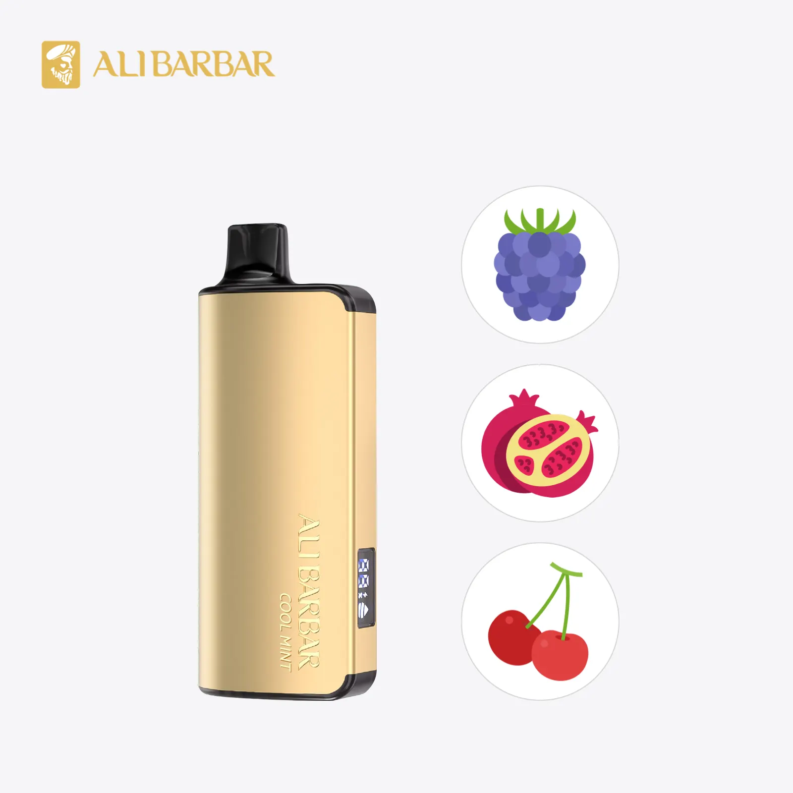 ALIBARBAR INGOT Blackberry Pomegranate Cherry (1pcs)