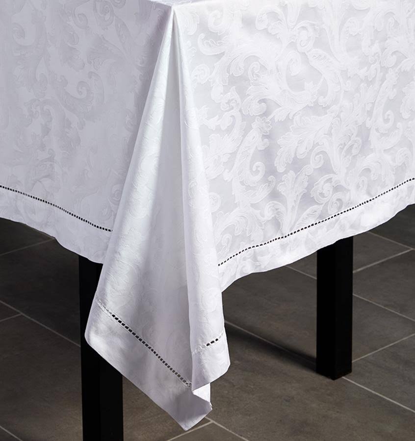 Sferra Acanthus Table Linens - Grey
