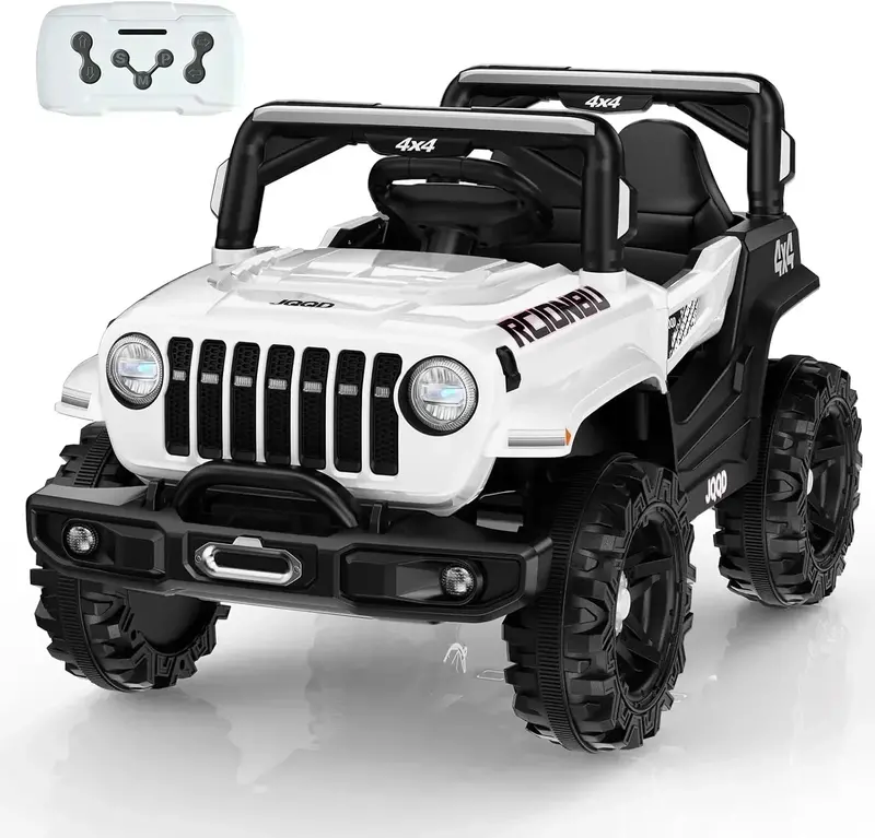 SEALIGHT 12V Kids’ Ride-On Truck – 380W Motor with Emergency Brake Safety