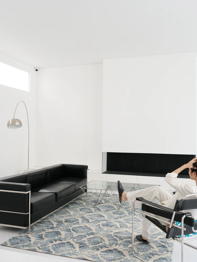 CP094 - Celine East Blue / Limited Edition! New Zealand Wool Iris Living Room Bedroom Wool Carpet