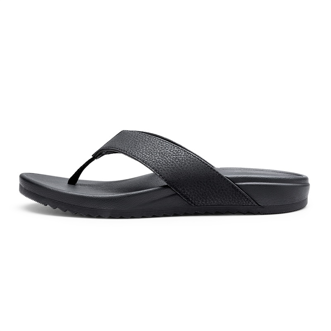 Men's PU Leather Flip Flops
