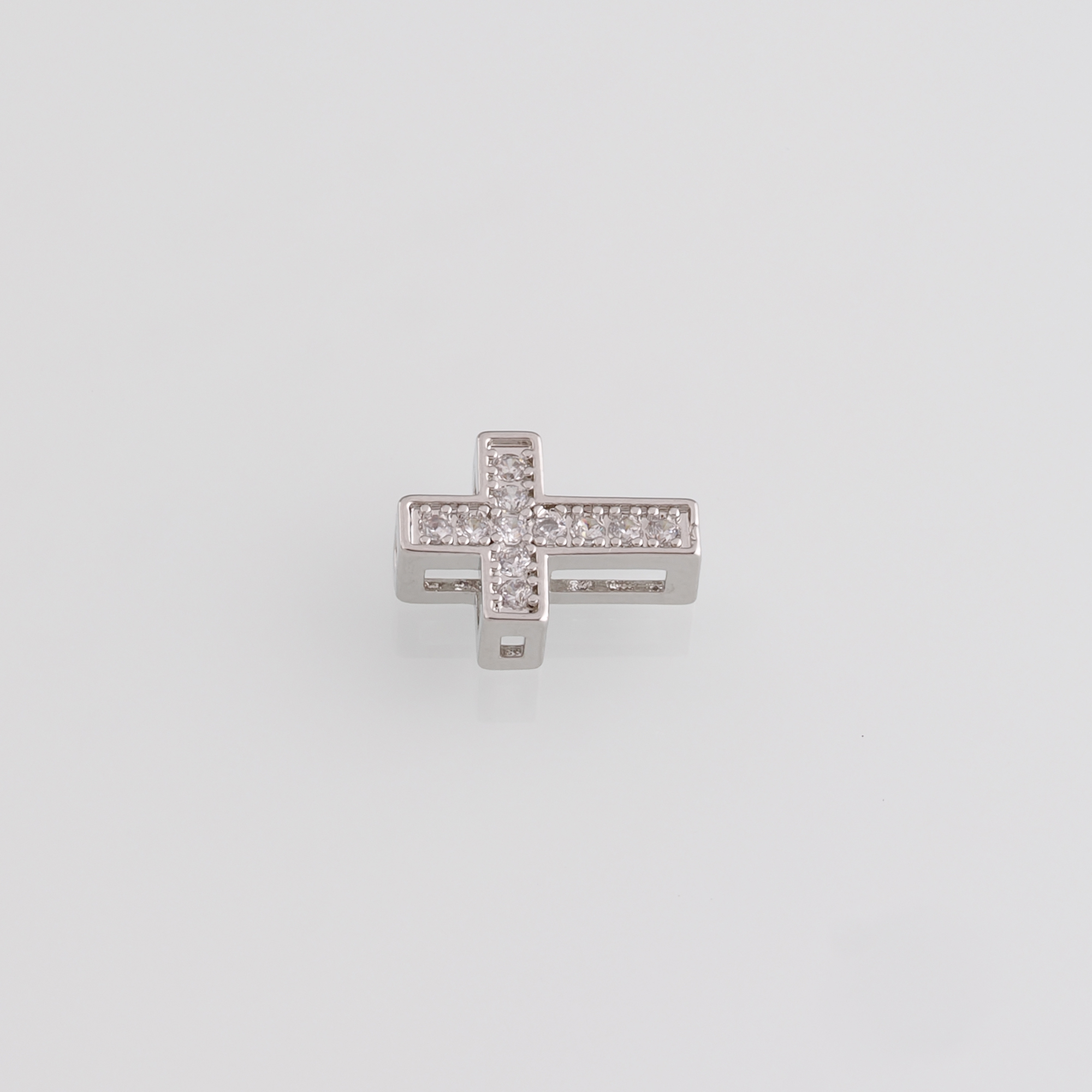 18K Gold Filled Cross Spacer Beads,Cross Bead for Bracelet Jewelry Necklace Making Supply