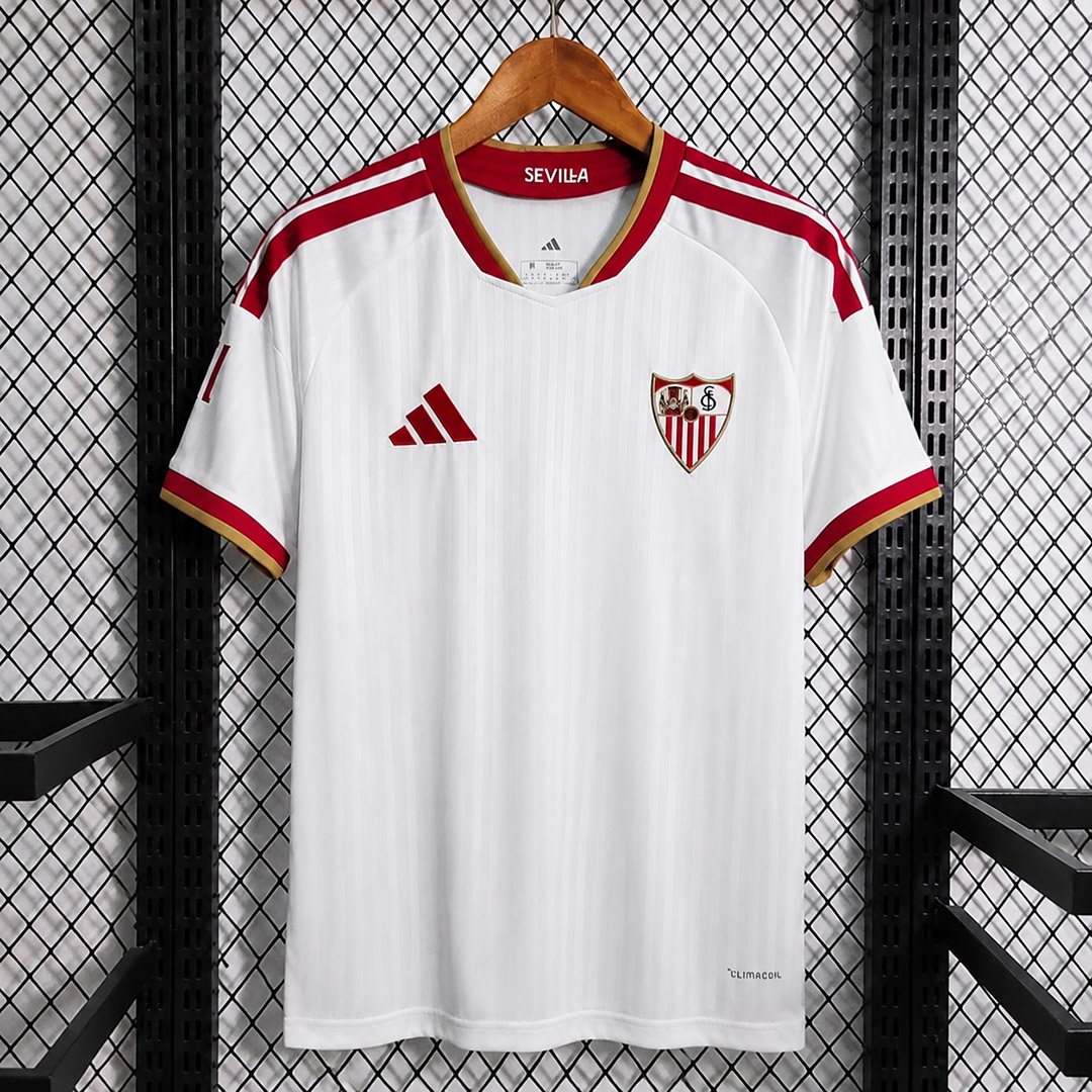 Sevilla 256/27 Home Jersey with Patch S-4XL