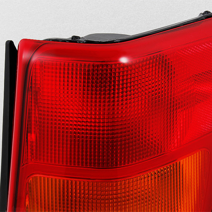 Fit 99-04 Jeep Grand Cherokee Red Amber Tail Lights L + R Replacement