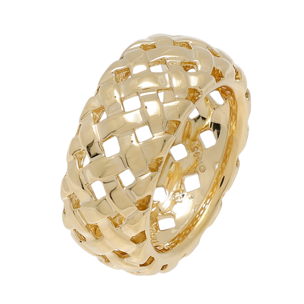 Tiffany & Co. Mineverley Ring 18K Yellow Gold