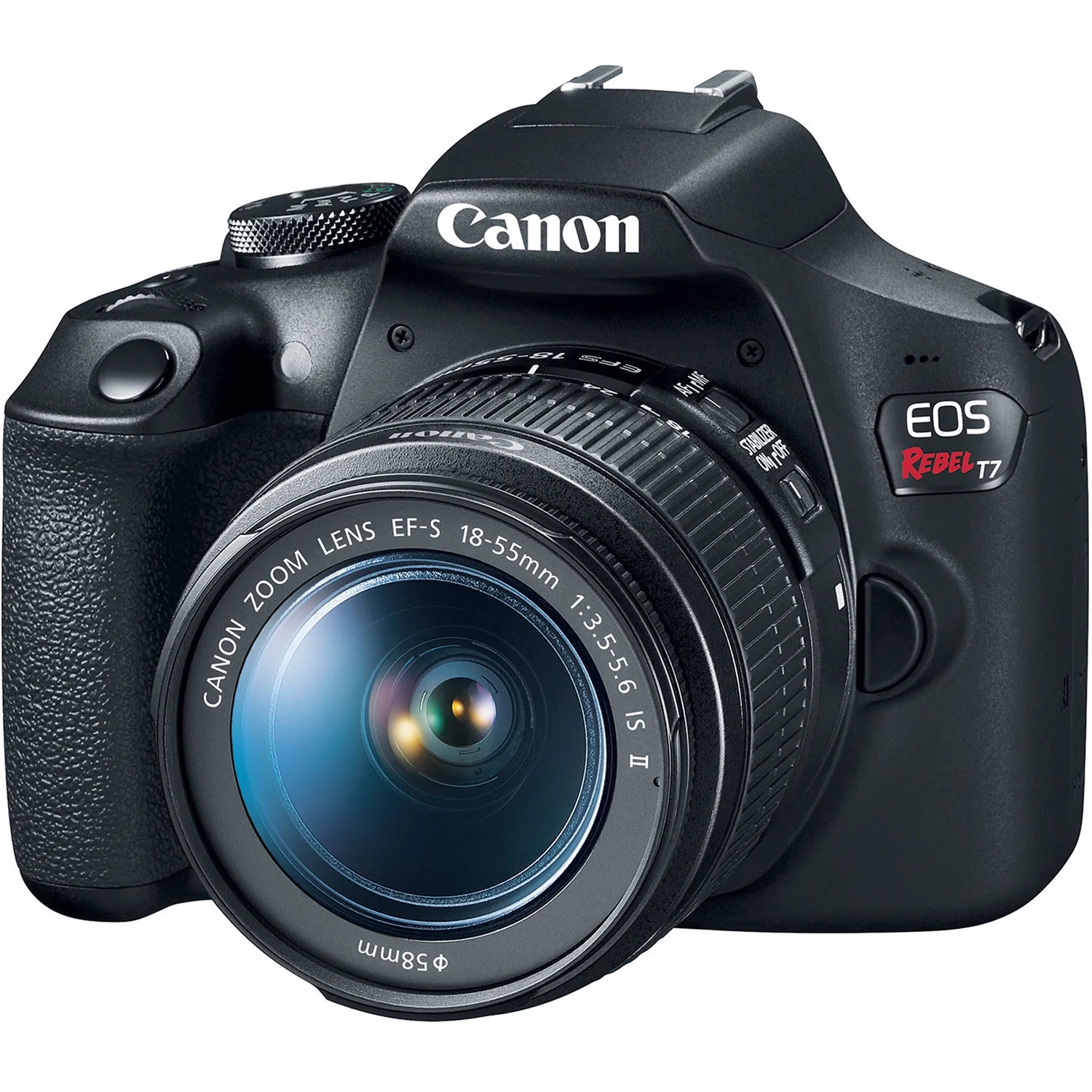 Canon EOS Rebel T7 EF18-55mm + EF 75-300mm Double Zoom KIT T7 EF18-55mm + EF 75-300mm Double Zoom KIT