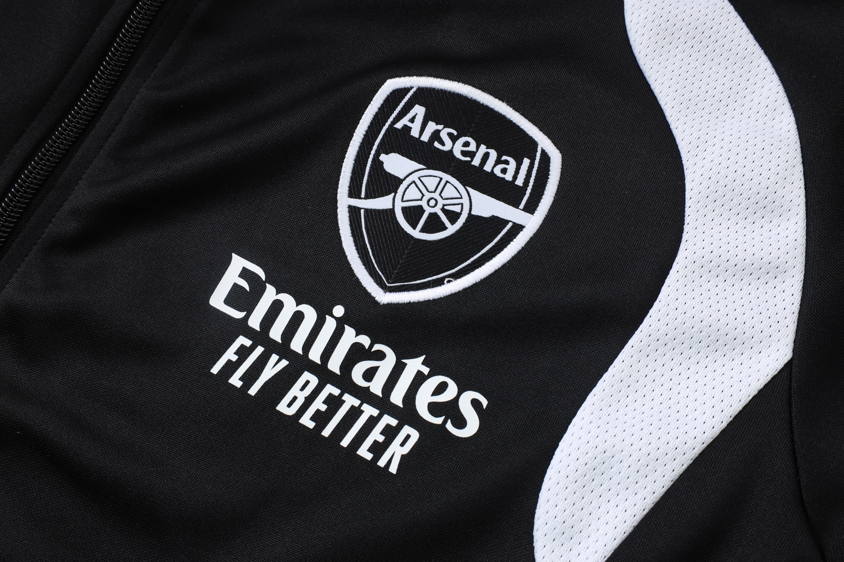 Arsenal 26/27 Full Zipper Training Suit - Black 4