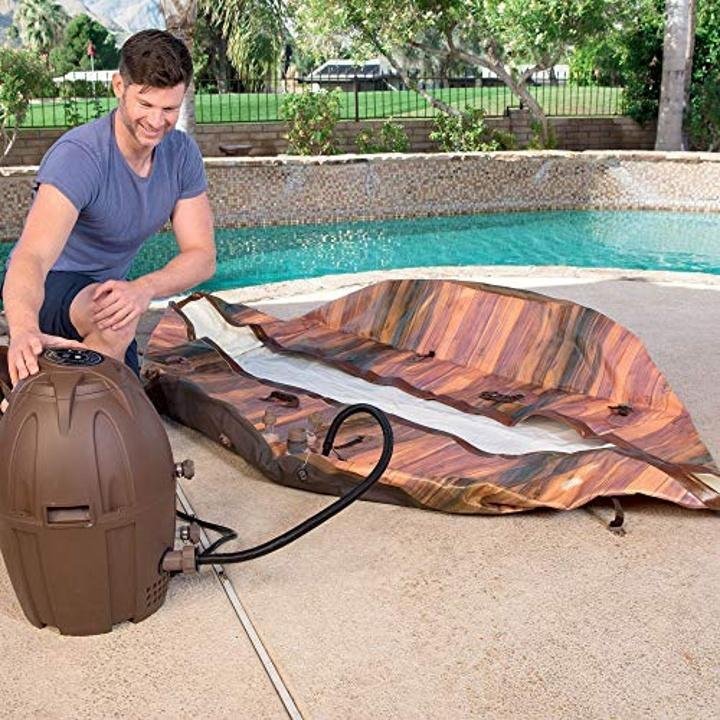 bestway-7 Person Inflatable Hot Tub, Pump & Chemical Kit