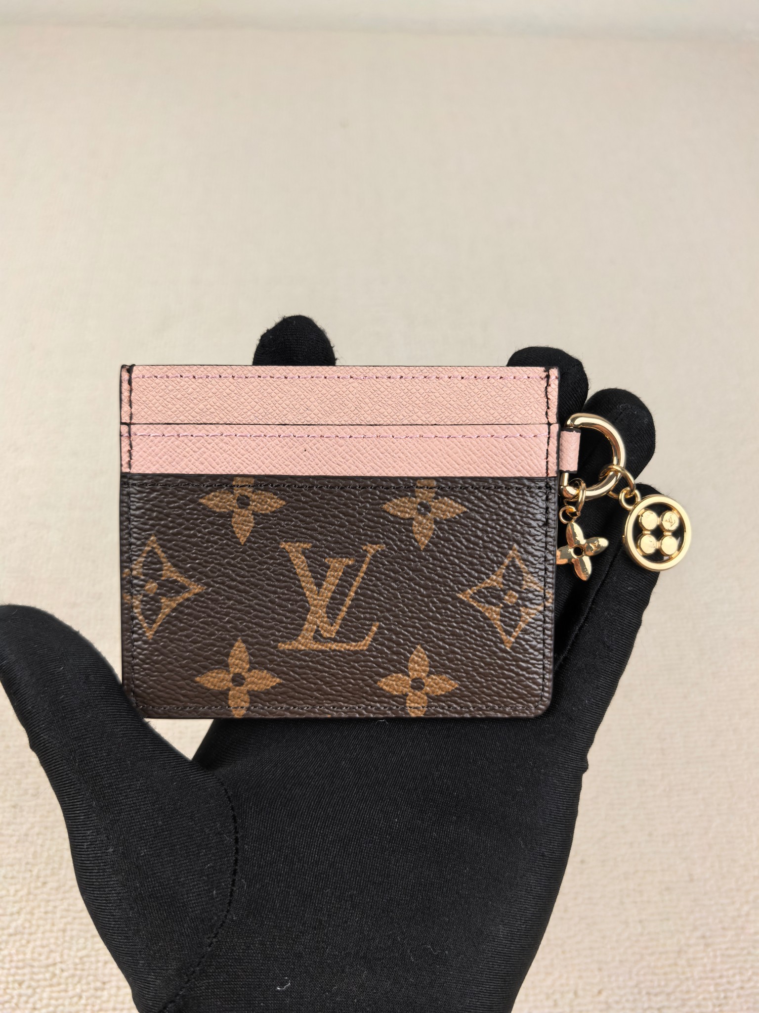 LV Charms Business Card Holder - cnluxepick