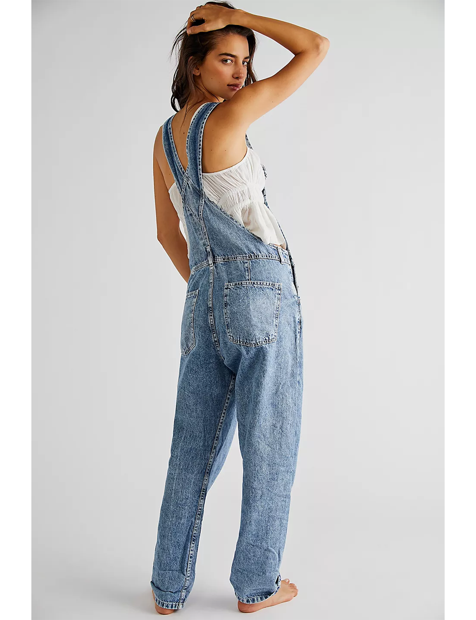 Ziggy Denim Overall, Powder Blue