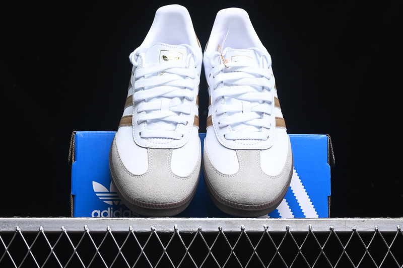 Adidas Originals Samba Og White/Grey/Brown JH8796
