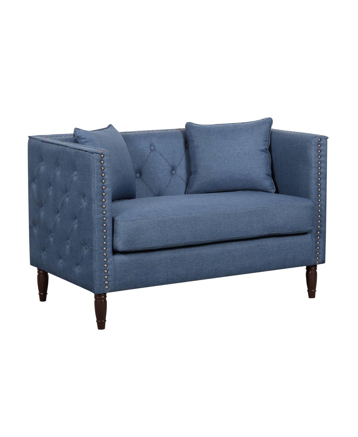 Michael Segura Sofa Chair Living Room Set (Black)