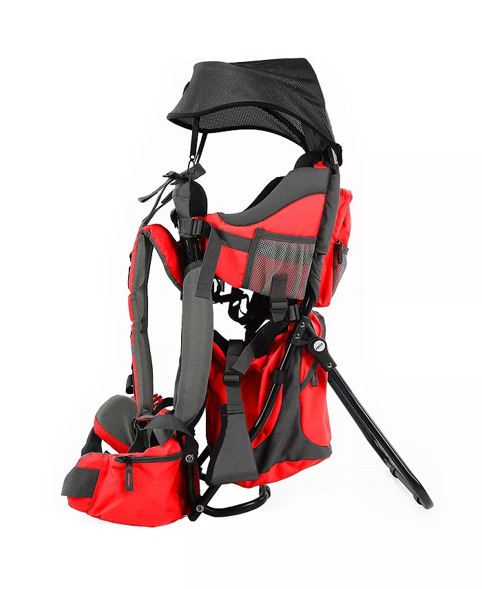 ClevrPlus Canyonero Baby Backpack Kid Toddler Camping Hiking Child Carrier Red