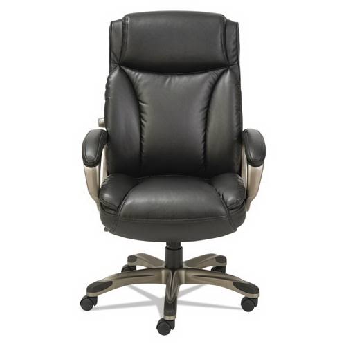 HON Prominent Leather Task Chair Computer Chair Mesh High-Back, Black