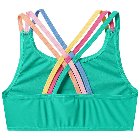 Famy Mädchen Bikini mit bunten Trägern
