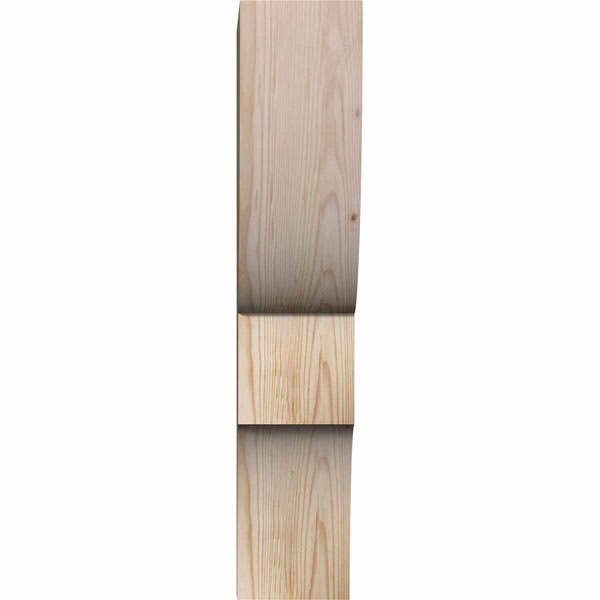 5 1/2x22W x 12x22D x 28x22H Ridgewood Smooth Corbel, Douglas Fir