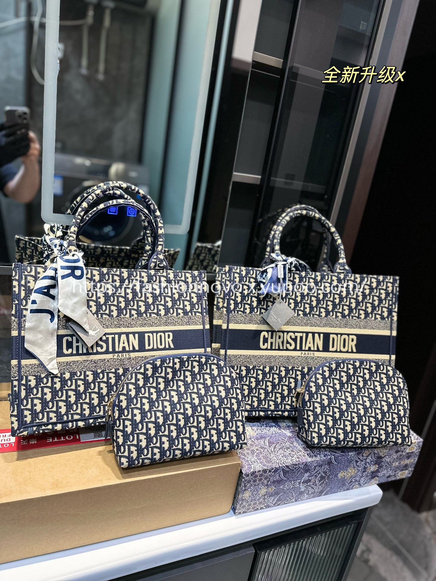 Designer High Quality Dior book tote bag - cnluxepick