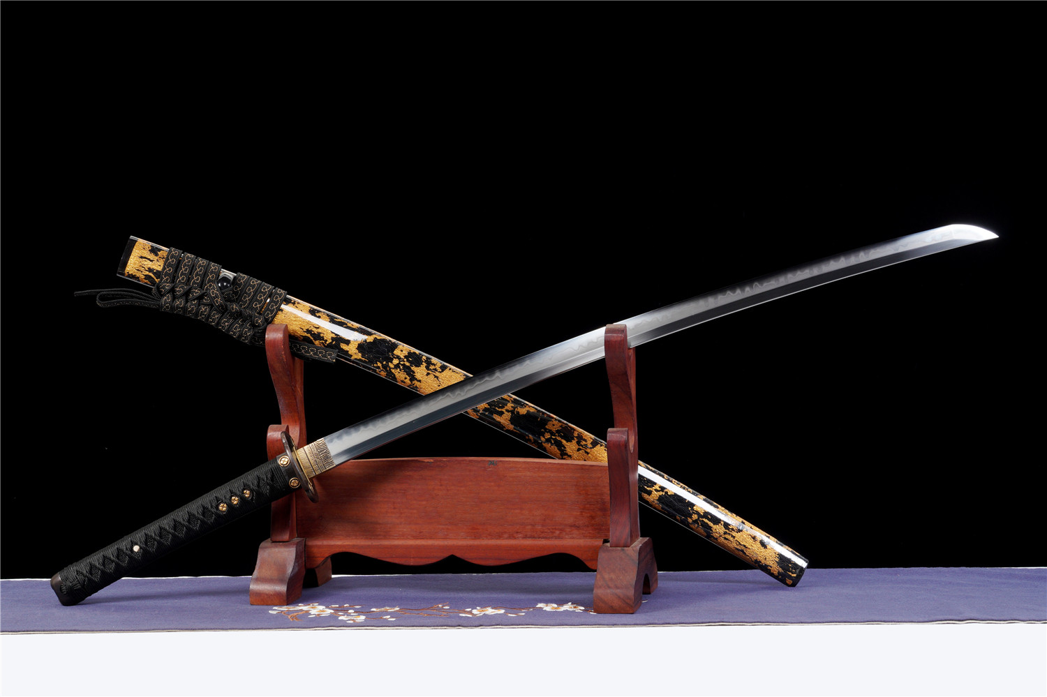 Hand-Forged T10 Carbon Steel Katana | Clay Tempered | Hand-Polished | 