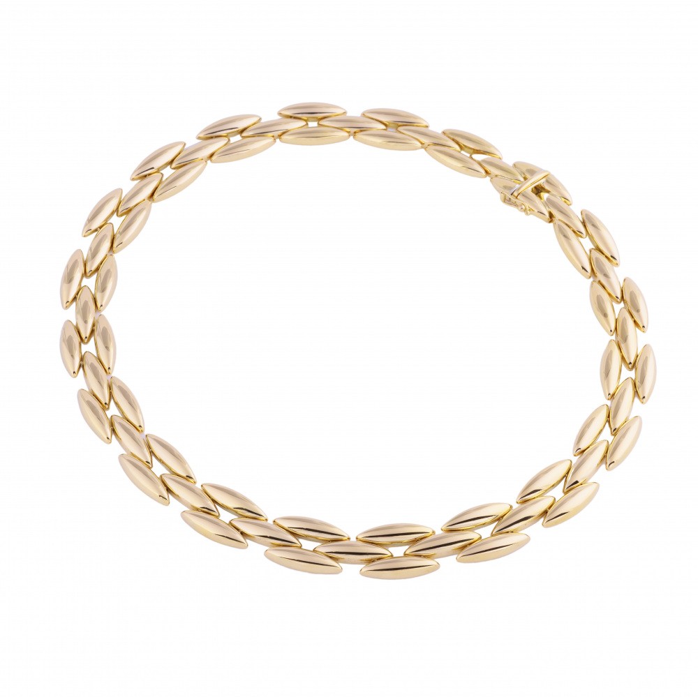 Cartier Jansian K18YG Yellow Gold Necklace