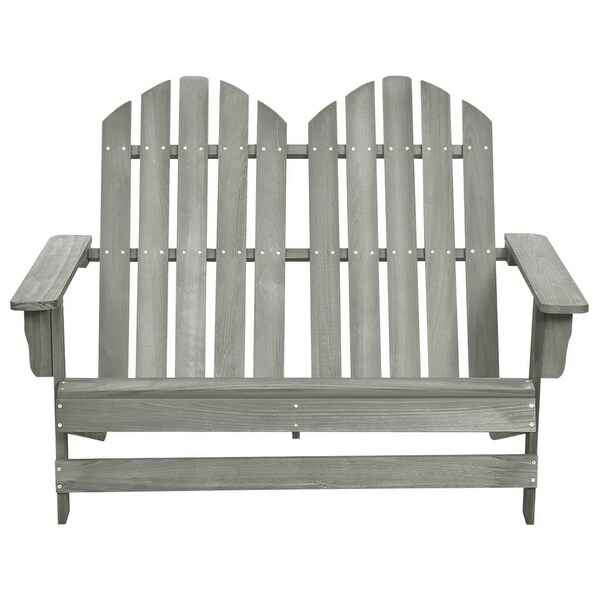 vidaXL 2Seater Patio Adirondack Chair Solid Wood Fir