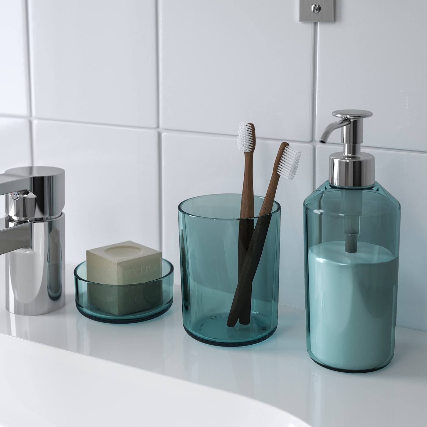 IKEA - SKISSEN 3-Piece Bathroom Set