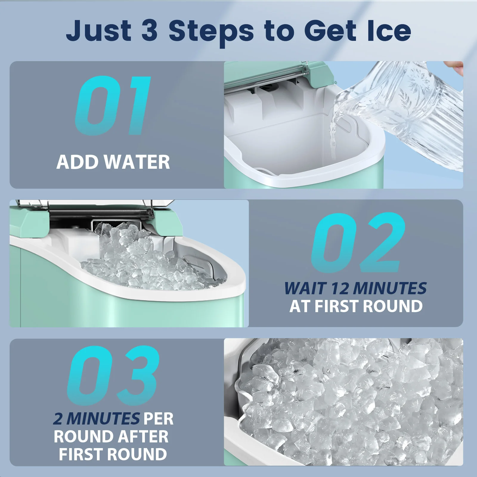 Nugget Pebble Ice Maker Countertop Z5815N