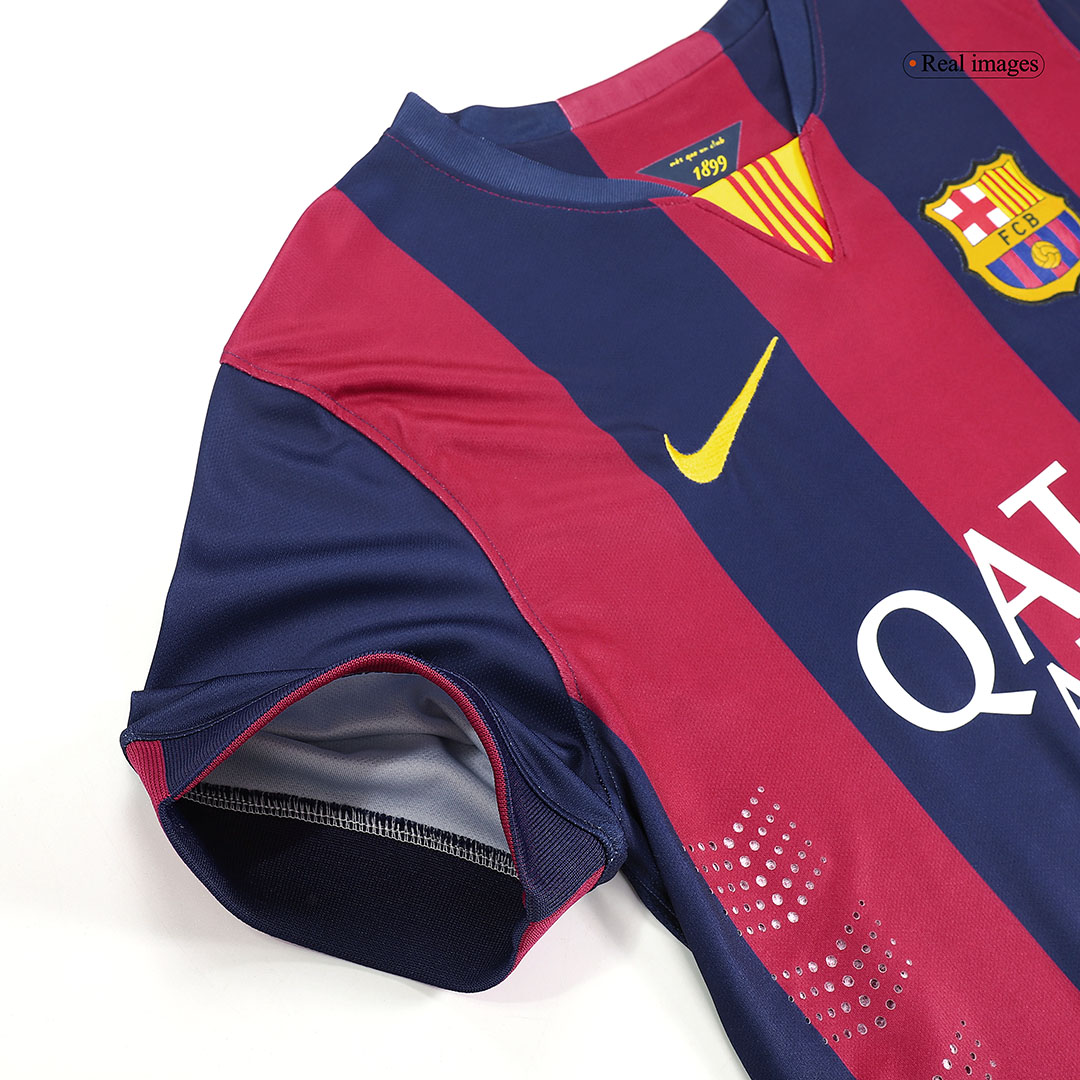 Retro Soccer Jersey Barcelona Home 2014/15