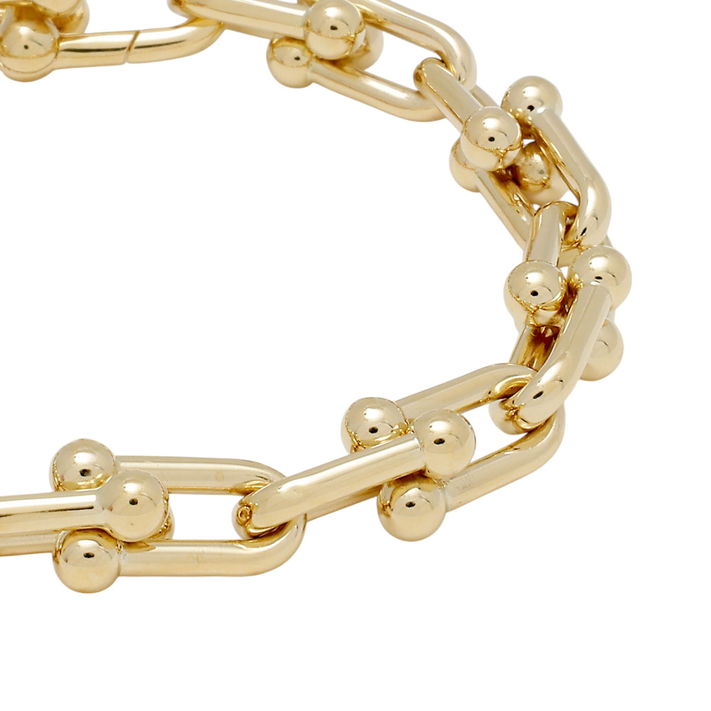 Tiffany & Co. Hardware Link Bracelet 18K Yellow Gold 70881705