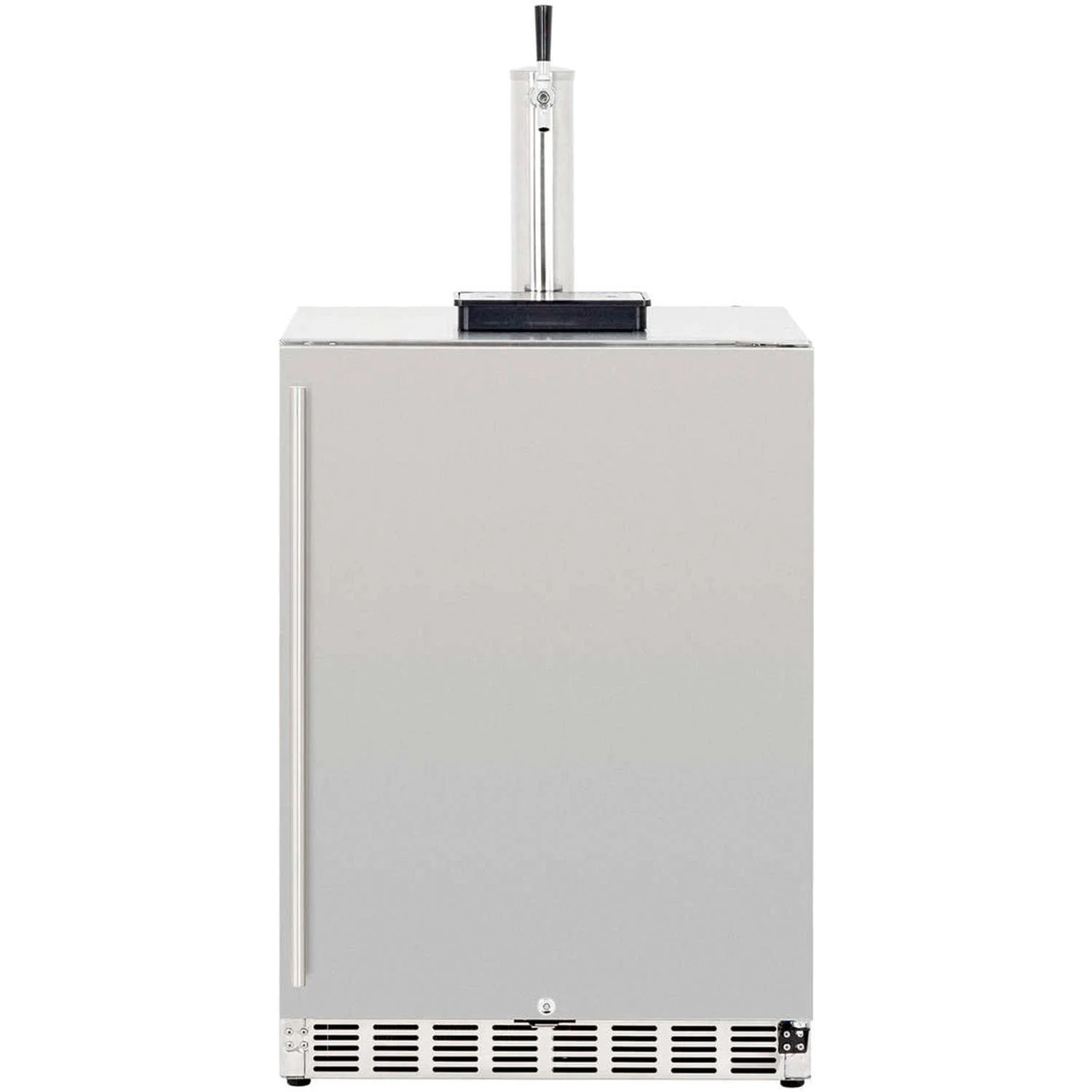 Summerset 25-Inch 6.6 Cu. Ft. Outdoor Rated Single Tap Beer Dispenser/Kegerator - SSRFR-24DK1