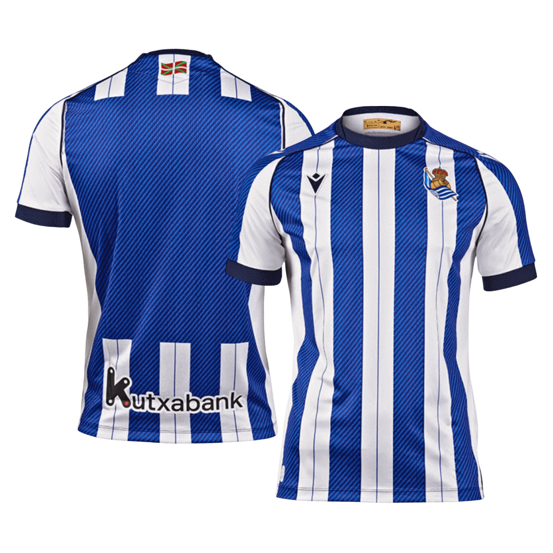 Real Sociedad Home Soccer Jersey 2025/26