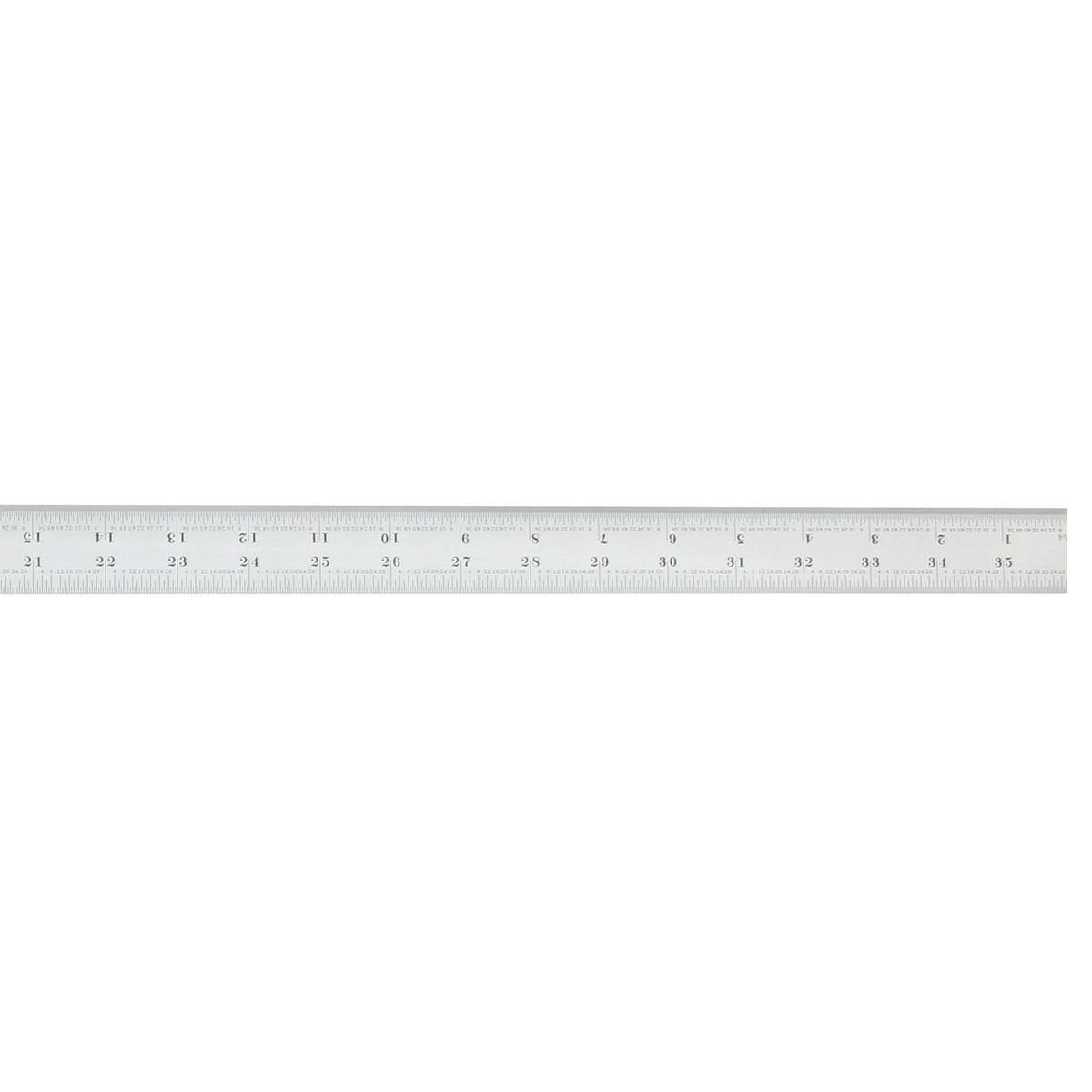 Starrett C604R-36 Steel Rule,Spring-Tempered,36 in