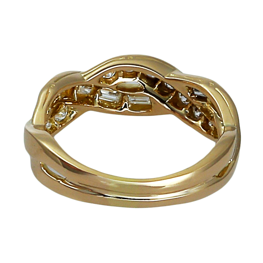 Tiffany & Co. Tiffany K18YG Yellow Gold Ring Diamond