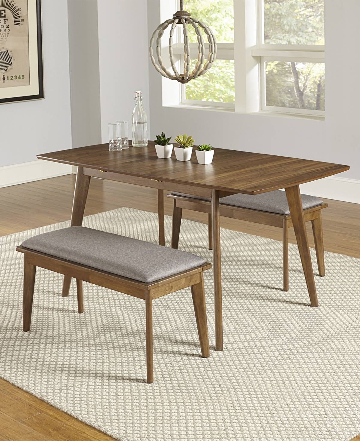 Progressive Furniture Arcade Walnut Butterfly Table, Brown
