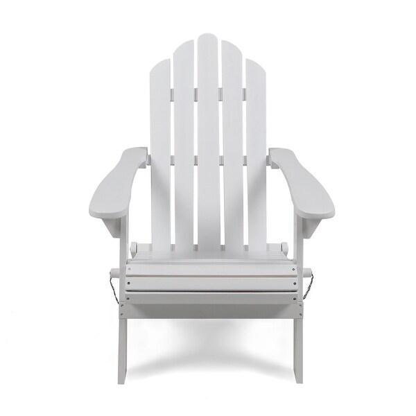 Hollywood Foldable Acacia Adirondack Chair by Christopher Knight Home