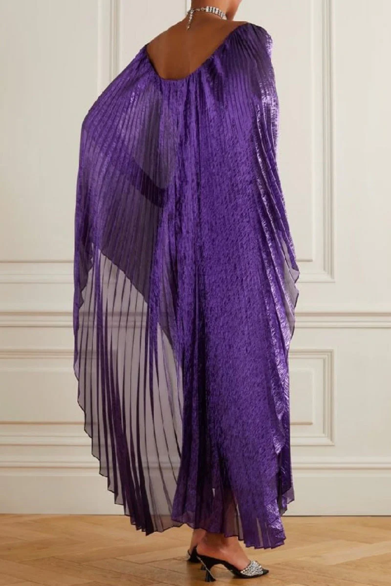 Ruched Off Shoulder Maxi Dress | Elegant Evening GownClistos