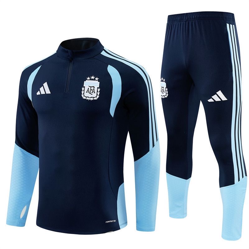 26/27 Argentina half-zip training shirt