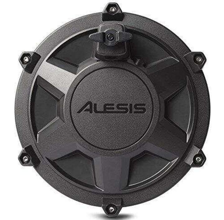 alesis-drums-nitro-mesh-kit-Eight Piece All Mesh Electronic Drum Kit With Super Solid Aluminum Rack, 385 Sounds, 60 Play Along Tracks, Connection Cables, Drum Sticks & Drum Key Included