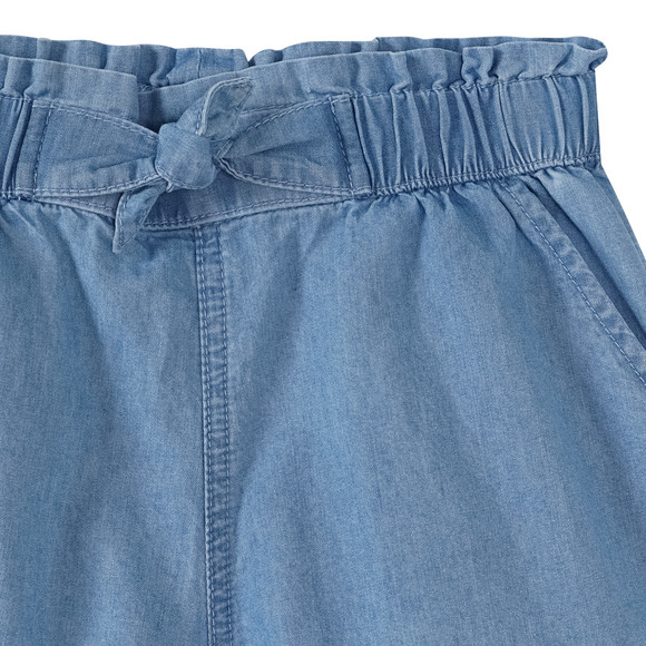 Topolino Mädchen Shorts aus leichtem Denim