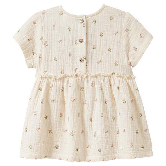Topomini Pure Collection Baby Musselinbluse mit Blümchen