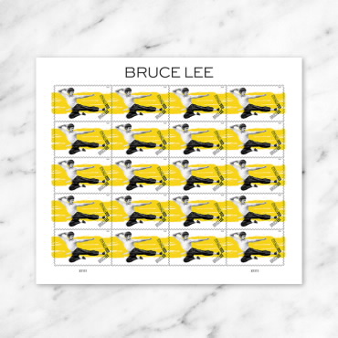Bruce Lee Stamps