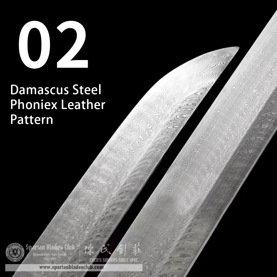 Custom Your Katana | Damascus Steel | Spartan Blades Club | CHEN'S SWORDS 1892 - Spartan Blades Club - 陳氏劍莊1892