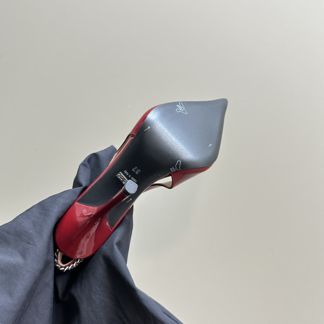 Gucci Signoria Slingback Pump Red 783821 Bnc80 6207