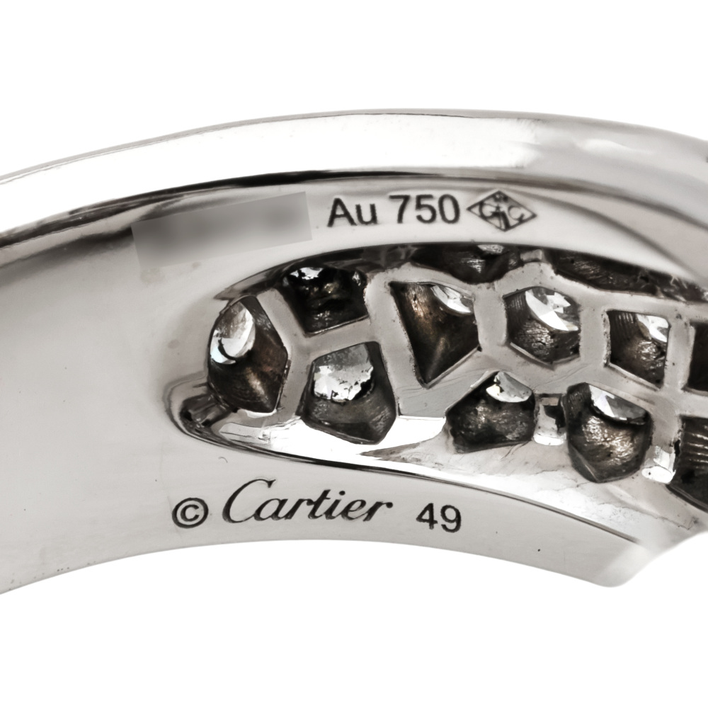 Cartier Panthère Ring 18K White Gold N4767800