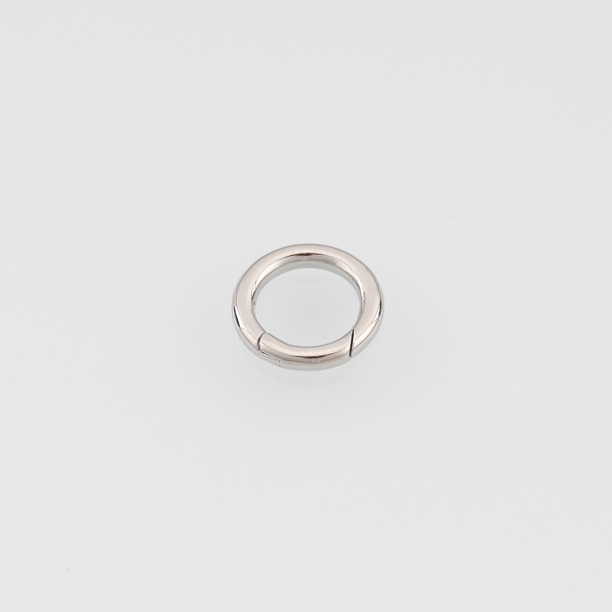 18K Gold Filled Round Clasp,Push Snap Clasp,Spring Buckle Bracelet Necklace for DIY Jewelry Finding Necklace Bracelet