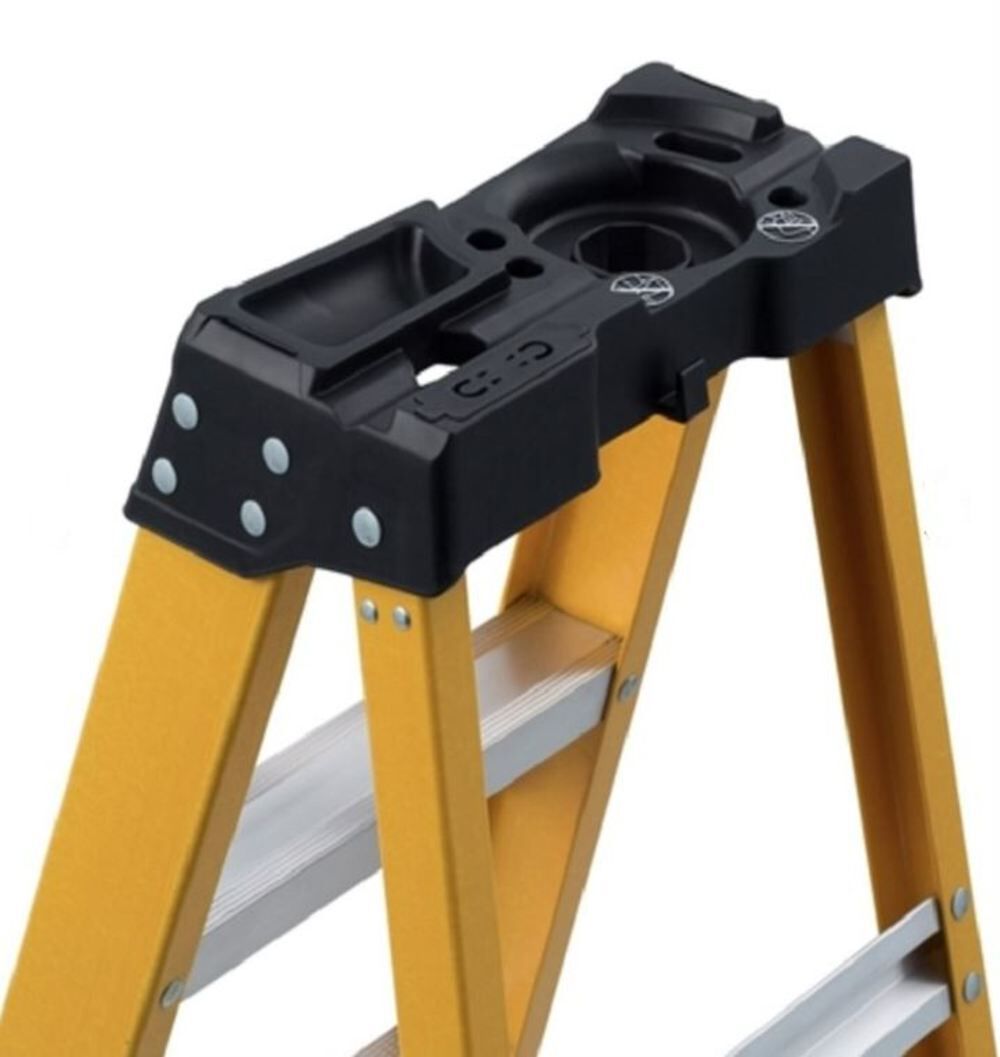 DEWALT Stepladder 500lb Rated FG 6′ DXL3810-06