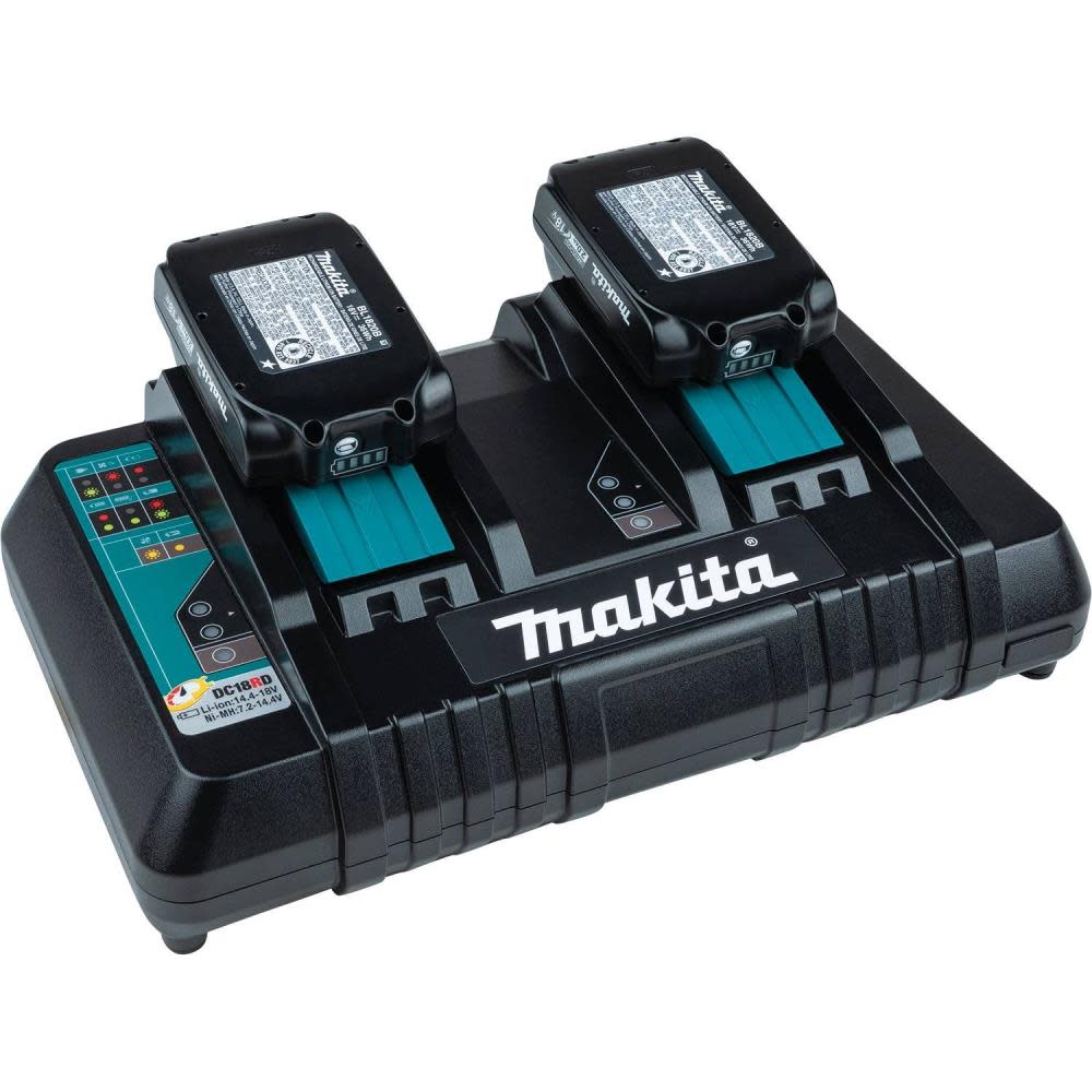Makita 18V Lithium Ion Dual Port Charger;