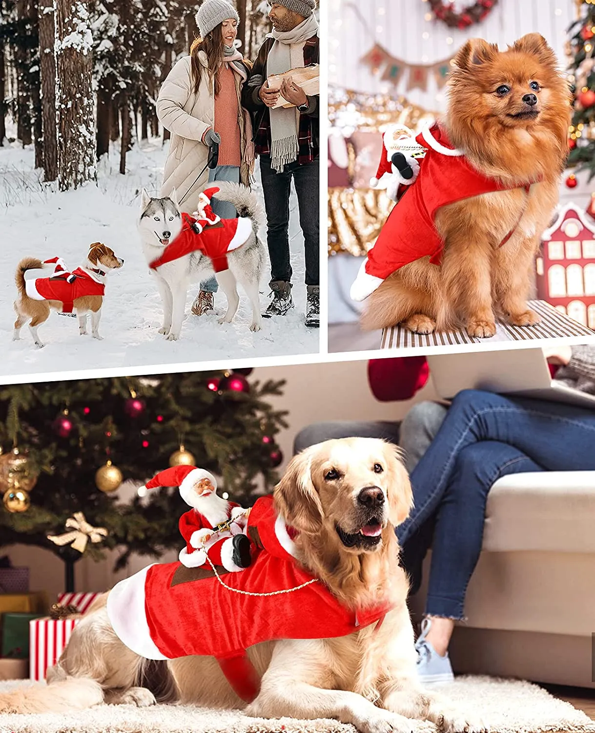 Santa Claus Pet Dog Costume