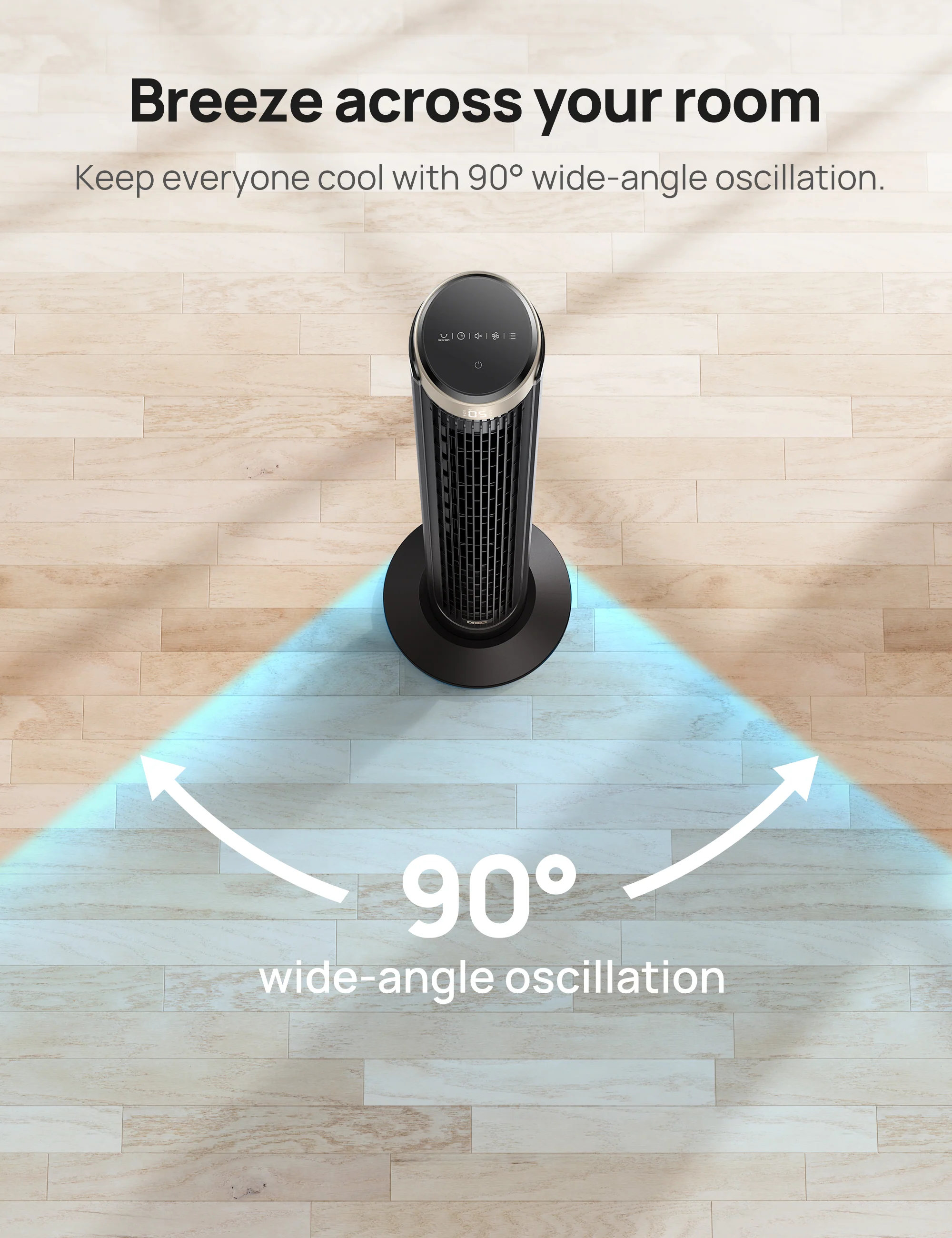 Smart Tower Fan Cruiser Pro T3S  26ft/s