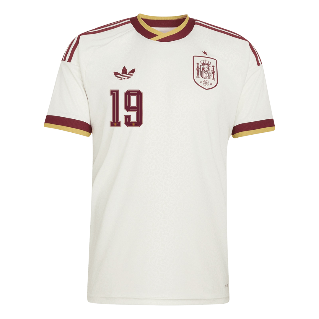 LAMINE YAMAL #19 Spain Away Soccer Jersey World Cup 2026